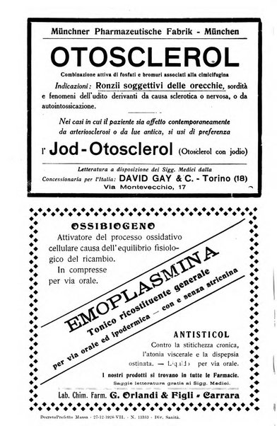 Bollettino delle malattie dell'orecchio, della gola e del naso