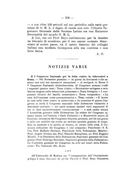 Bollettino delle malattie dell'orecchio, della gola e del naso