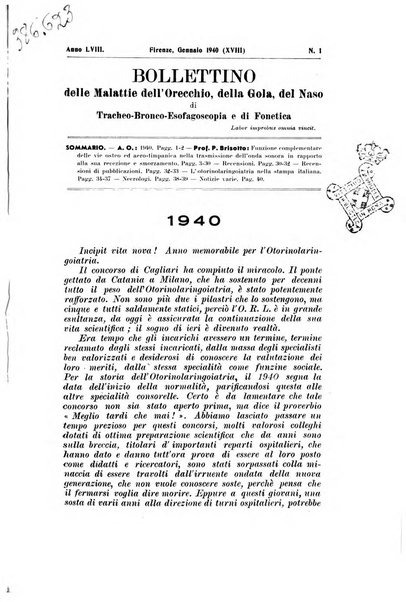 Bollettino delle malattie dell'orecchio, della gola e del naso