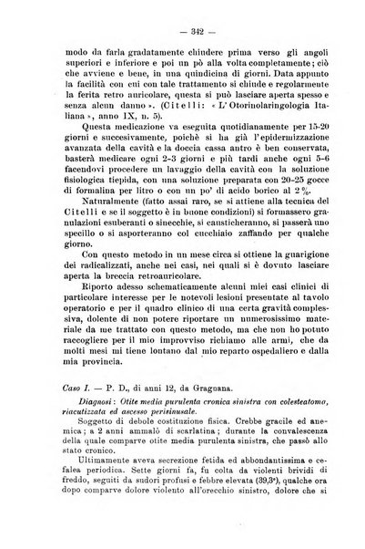 Bollettino delle malattie dell'orecchio, della gola e del naso