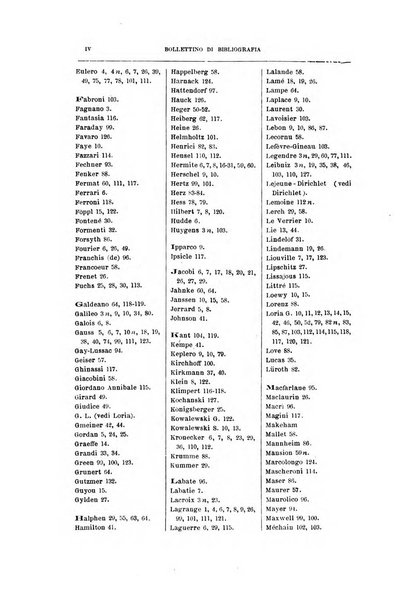 Bollettino di bibliografia e storia delle scienze matematiche