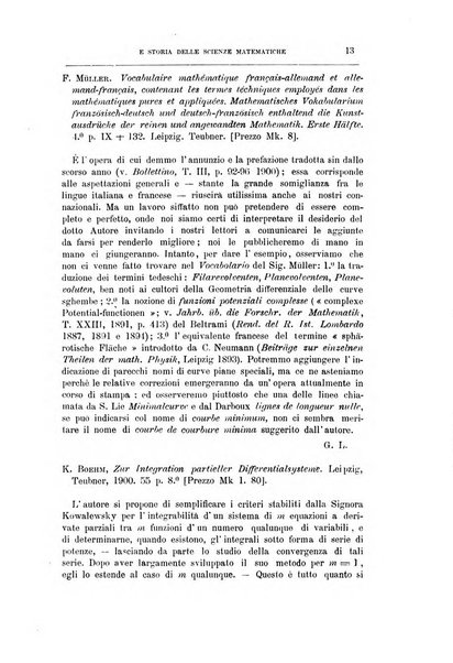 Bollettino di bibliografia e storia delle scienze matematiche