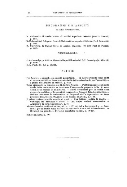 Bollettino di bibliografia e storia delle scienze matematiche