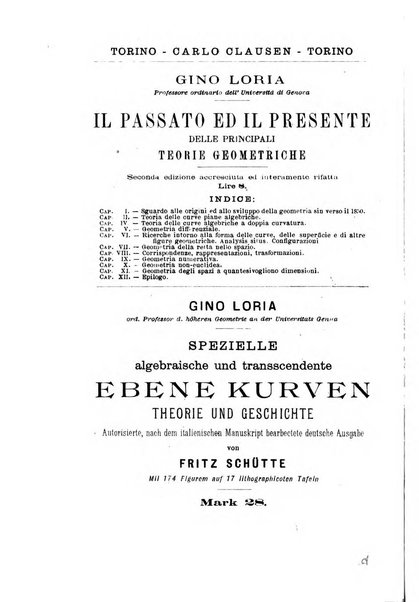 Bollettino di bibliografia e storia delle scienze matematiche