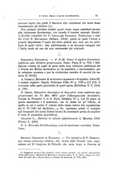 Bollettino di bibliografia e storia delle scienze matematiche