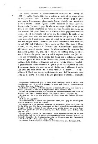 Bollettino di bibliografia e storia delle scienze matematiche