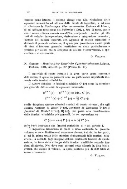 Bollettino di bibliografia e storia delle scienze matematiche