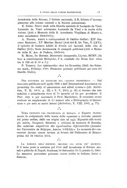 Bollettino di bibliografia e storia delle scienze matematiche