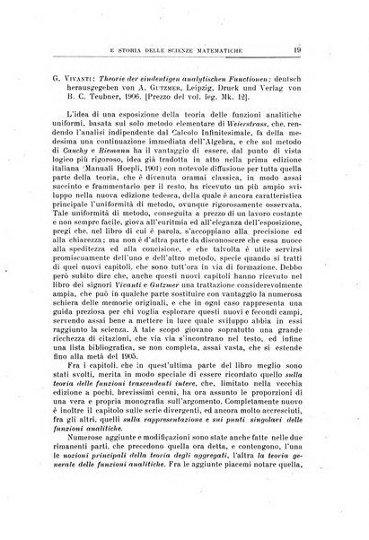 Bollettino di bibliografia e storia delle scienze matematiche