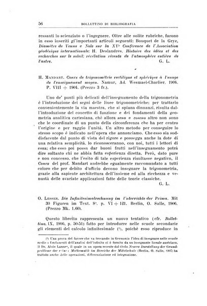 Bollettino di bibliografia e storia delle scienze matematiche