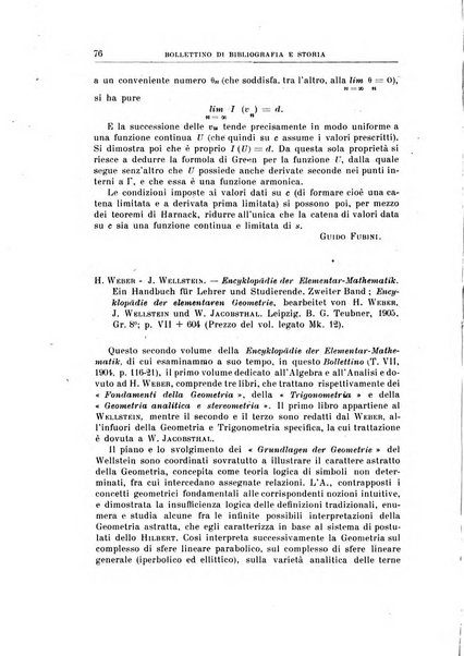 Bollettino di bibliografia e storia delle scienze matematiche