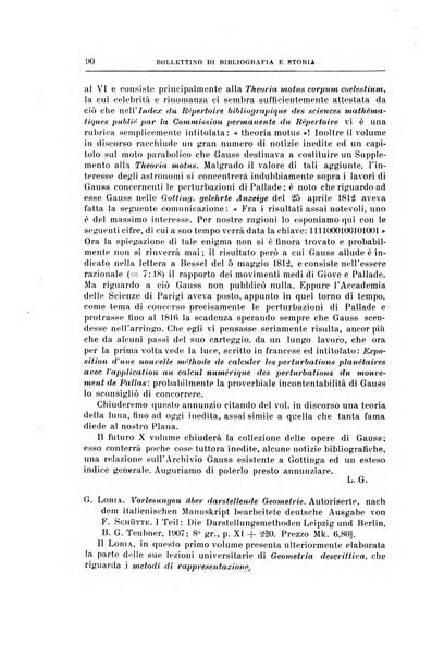 Bollettino di bibliografia e storia delle scienze matematiche