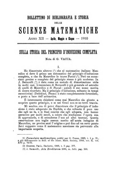 Bollettino di bibliografia e storia delle scienze matematiche