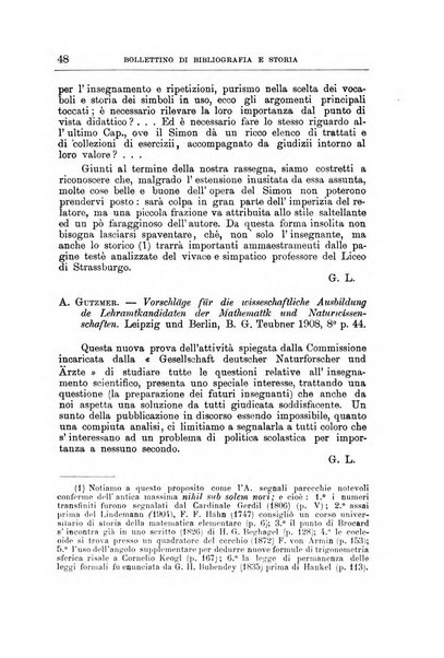 Bollettino di bibliografia e storia delle scienze matematiche