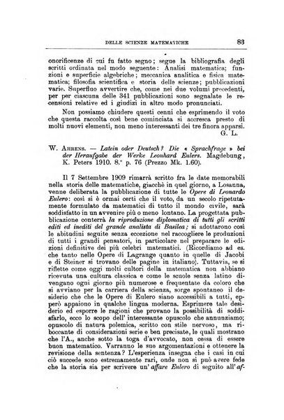 Bollettino di bibliografia e storia delle scienze matematiche