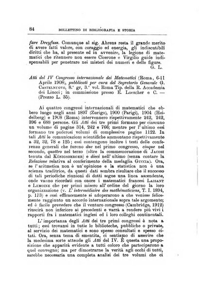 Bollettino di bibliografia e storia delle scienze matematiche