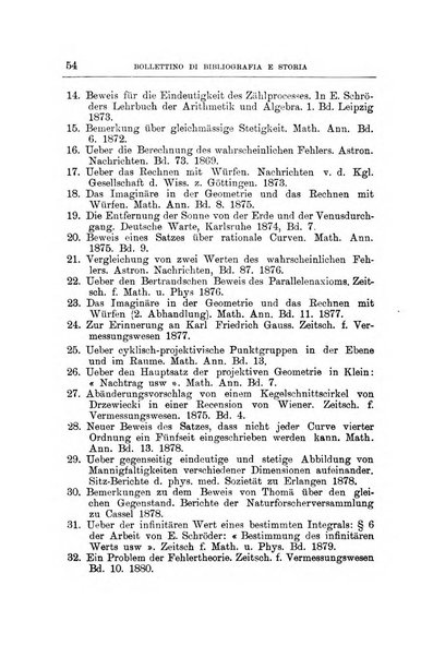 Bollettino di bibliografia e storia delle scienze matematiche