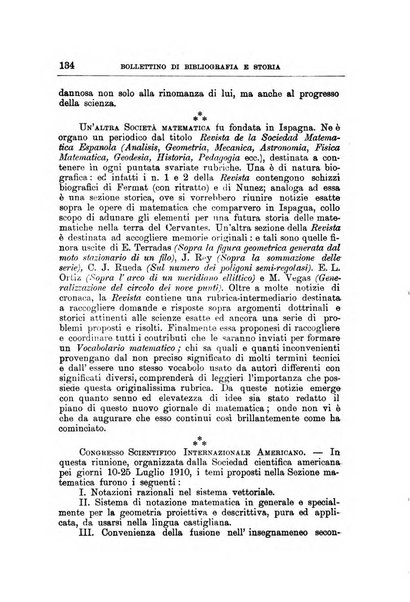 Bollettino di bibliografia e storia delle scienze matematiche