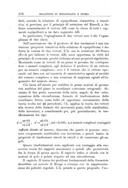 Bollettino di bibliografia e storia delle scienze matematiche