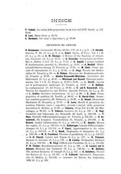 Bollettino di bibliografia e storia delle scienze matematiche