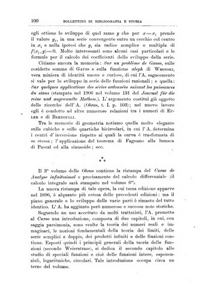 Bollettino di bibliografia e storia delle scienze matematiche