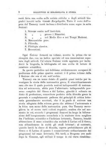 Bollettino di bibliografia e storia delle scienze matematiche