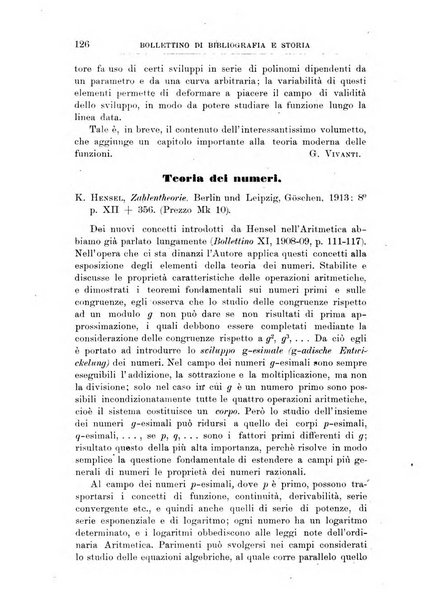 Bollettino di bibliografia e storia delle scienze matematiche