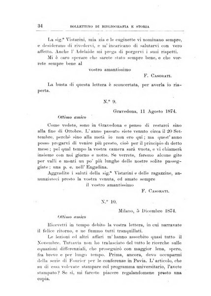 Bollettino di bibliografia e storia delle scienze matematiche