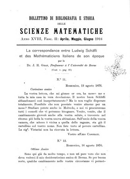 Bollettino di bibliografia e storia delle scienze matematiche