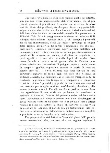 Bollettino di bibliografia e storia delle scienze matematiche