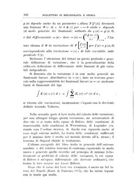 Bollettino di bibliografia e storia delle scienze matematiche