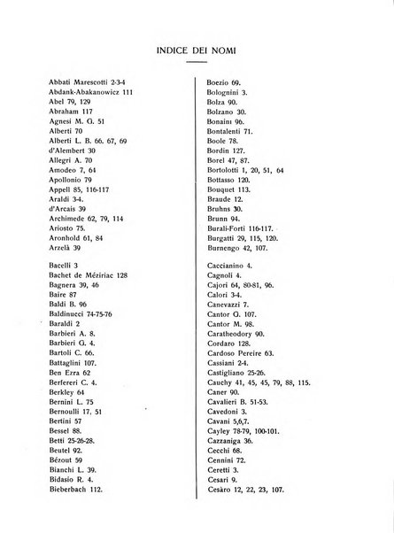 Bollettino di bibliografia e storia delle scienze matematiche