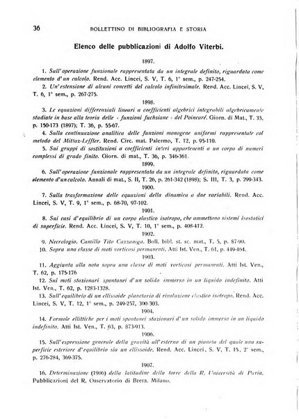 Bollettino di bibliografia e storia delle scienze matematiche