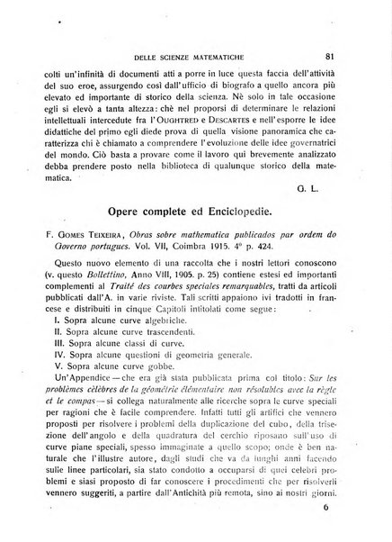 Bollettino di bibliografia e storia delle scienze matematiche