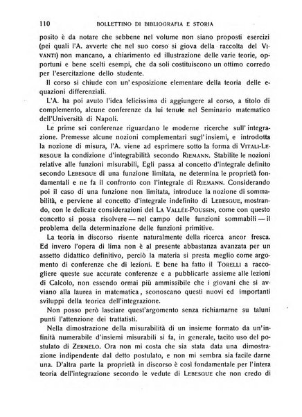 Bollettino di bibliografia e storia delle scienze matematiche