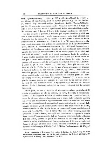 Bollettino di filologia classica