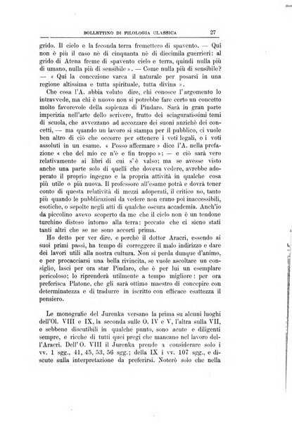 Bollettino di filologia classica