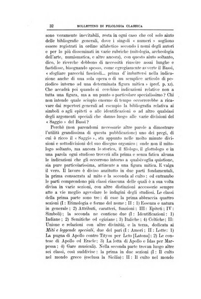 Bollettino di filologia classica