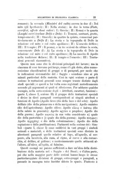 Bollettino di filologia classica