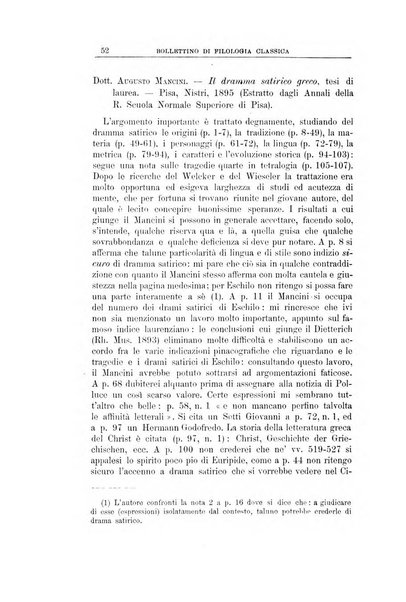 Bollettino di filologia classica