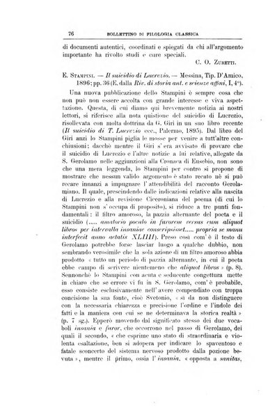 Bollettino di filologia classica