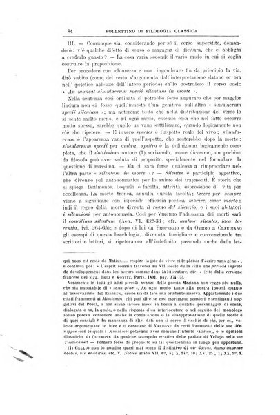 Bollettino di filologia classica