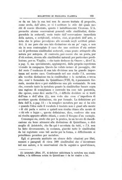 Bollettino di filologia classica