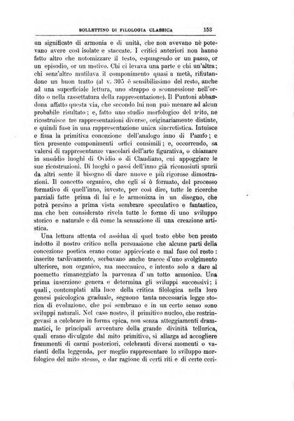 Bollettino di filologia classica