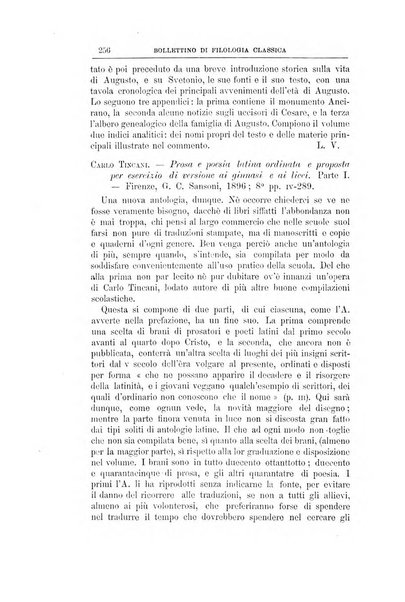 Bollettino di filologia classica