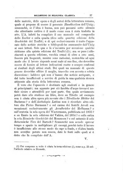 Bollettino di filologia classica