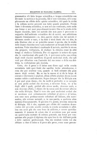 Bollettino di filologia classica