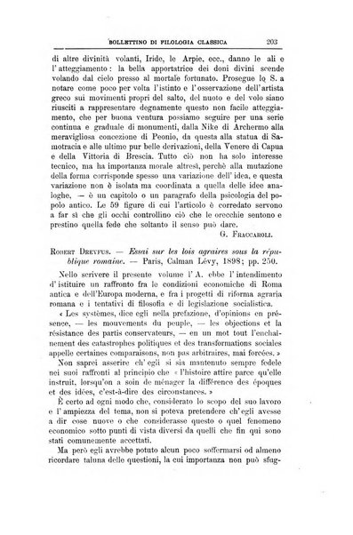 Bollettino di filologia classica