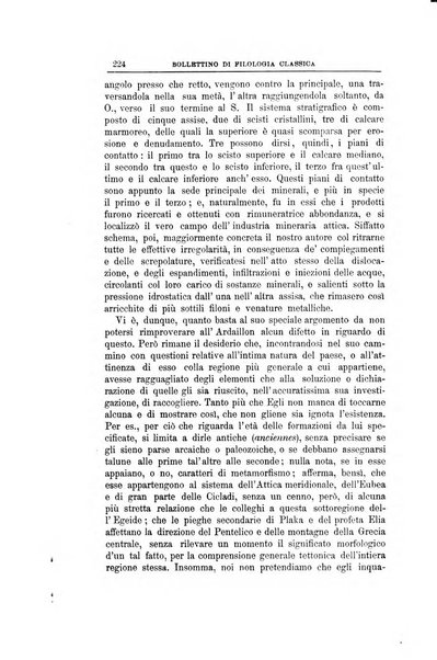 Bollettino di filologia classica