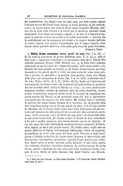 Bollettino di filologia classica